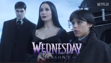 Jenna Ortega as Wednesday Addams